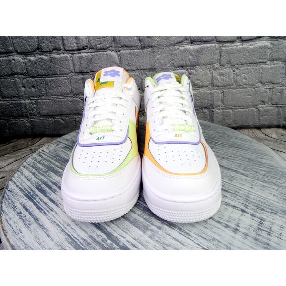 Nike Air Force 1 AF1 Shadow White/White-Peach Cream Women 11 Men 9.5 New In Box main image 10